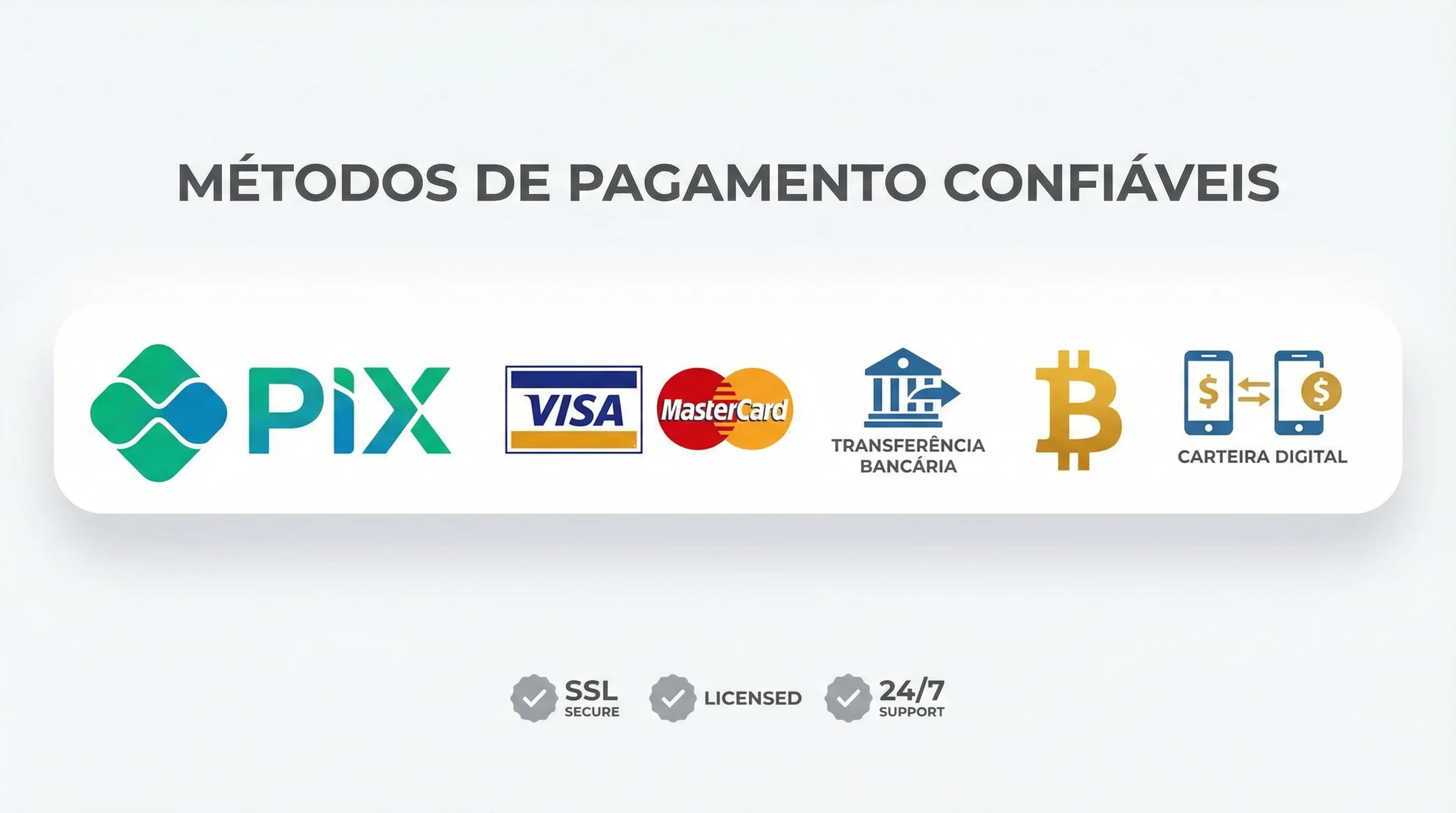 Métodos de Pagamento Aceitos no cnc bet